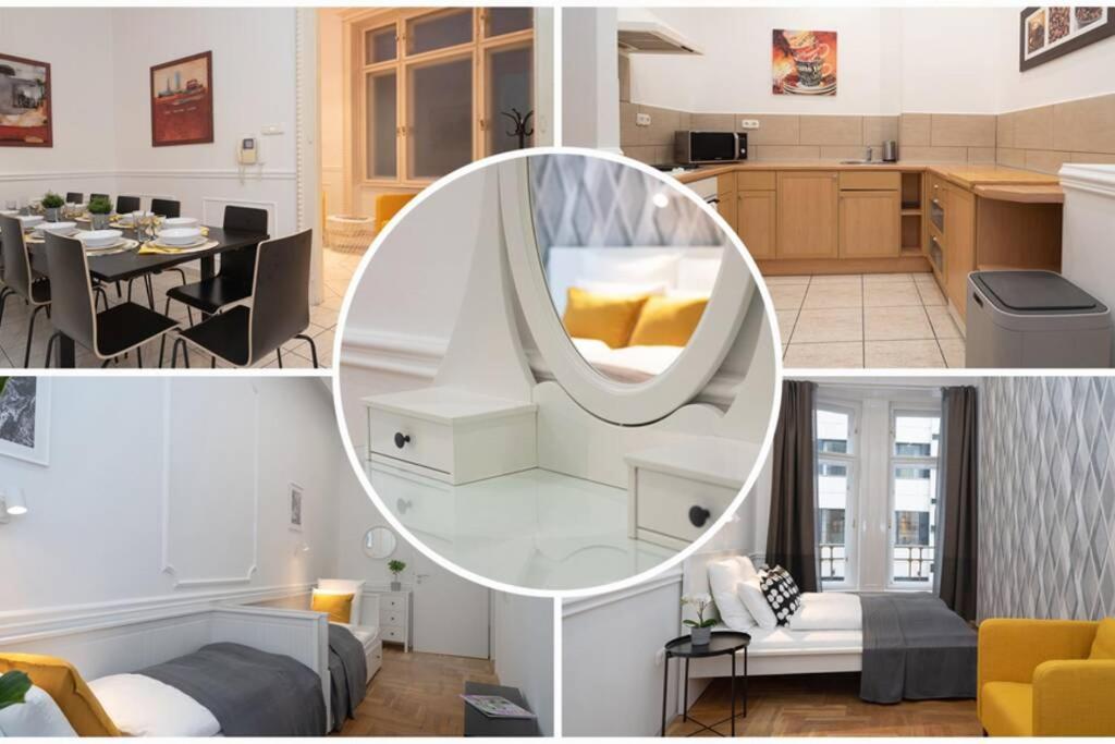 Best Located, 150 M2 5 Bedrooms Apt., Budapest Exterior foto